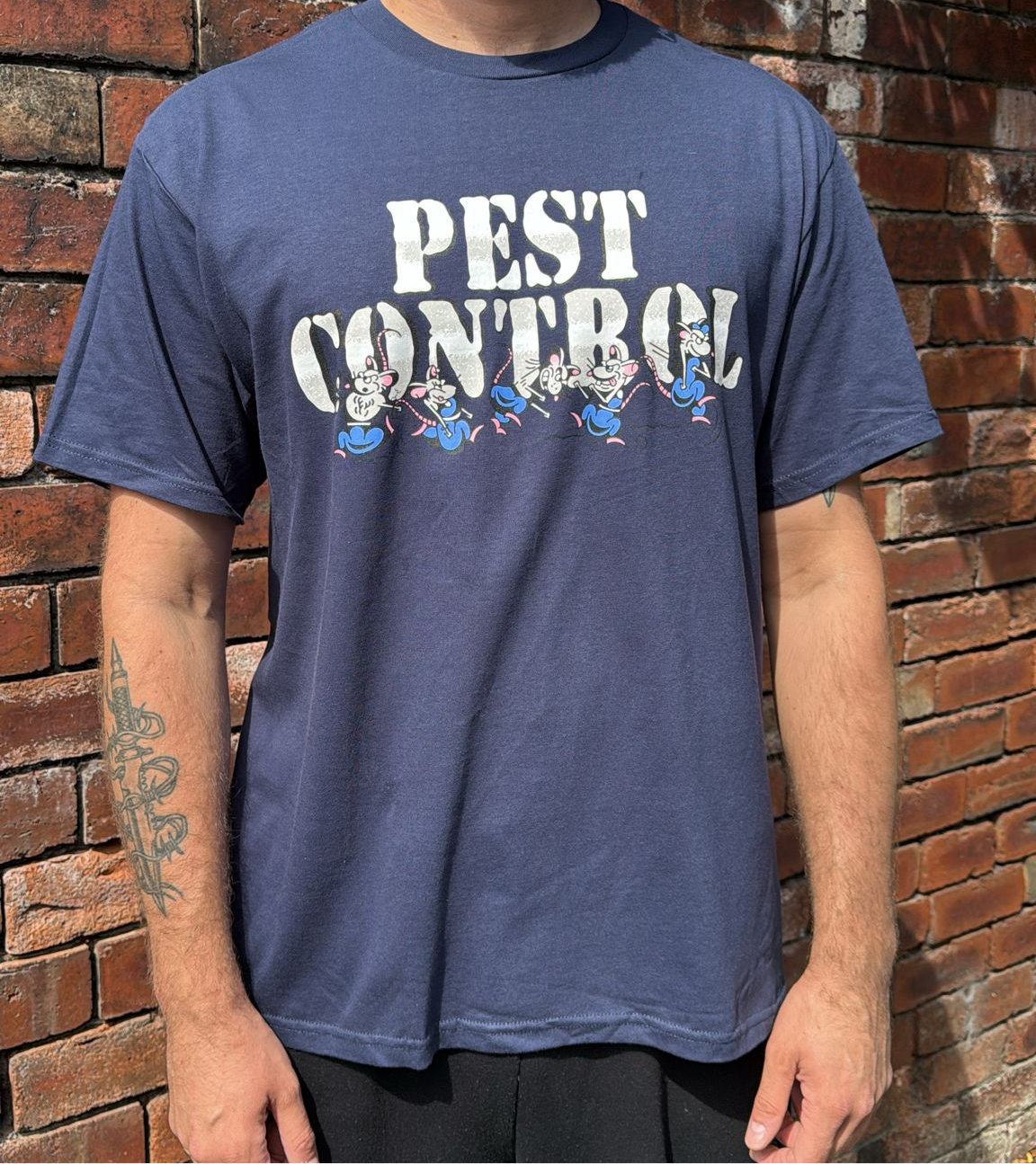 MOSH RAT TEE - BLUE