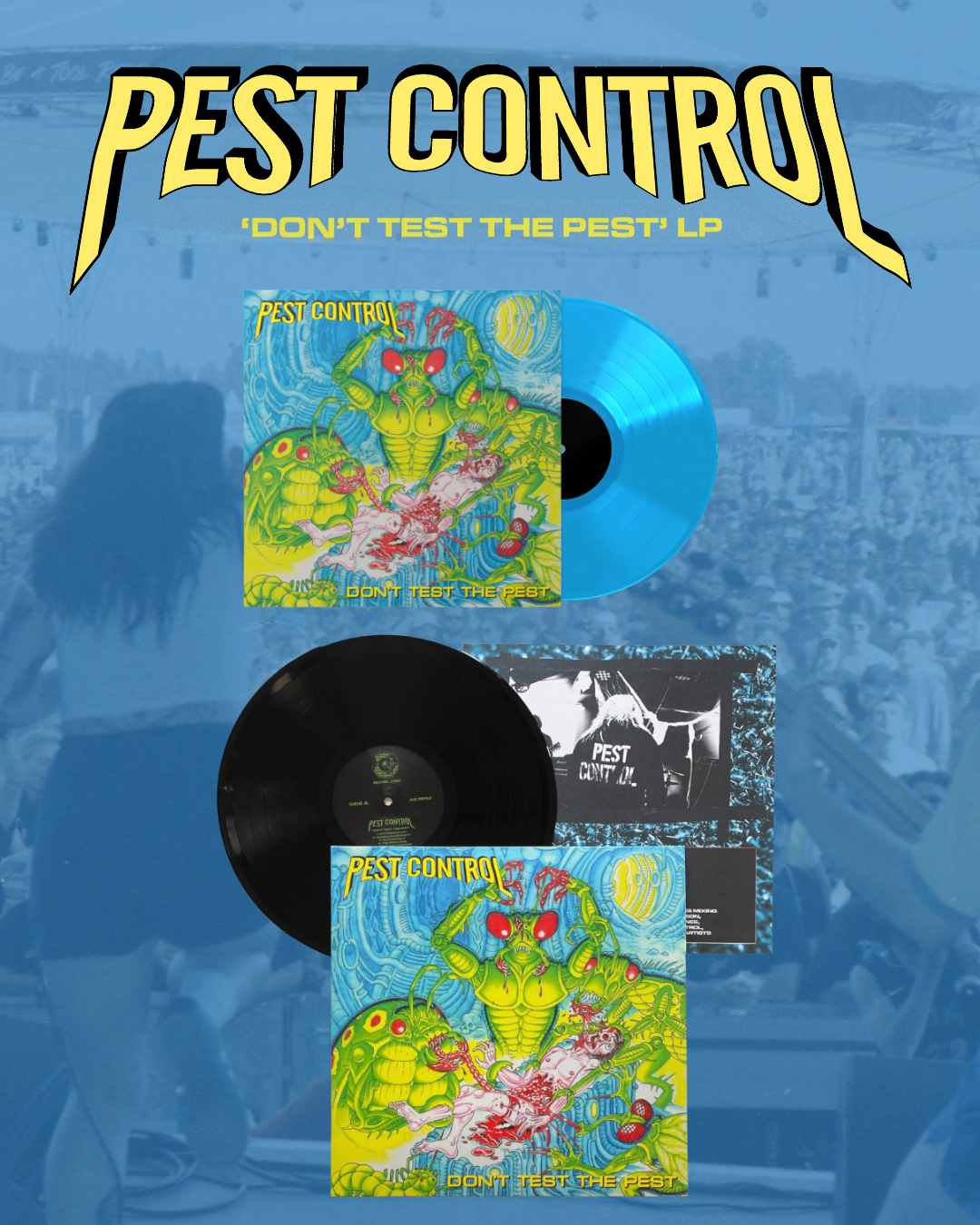 DON'T TEST THE PEST - LP – PEST CONTROL