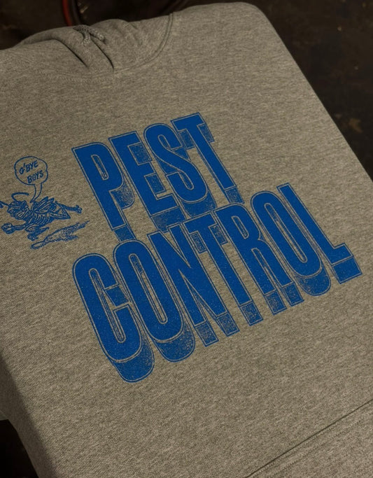 GREY / BLUE HOODIE