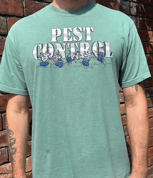 MOSH RAT TEE - GREEN *NO BACK PRINT*